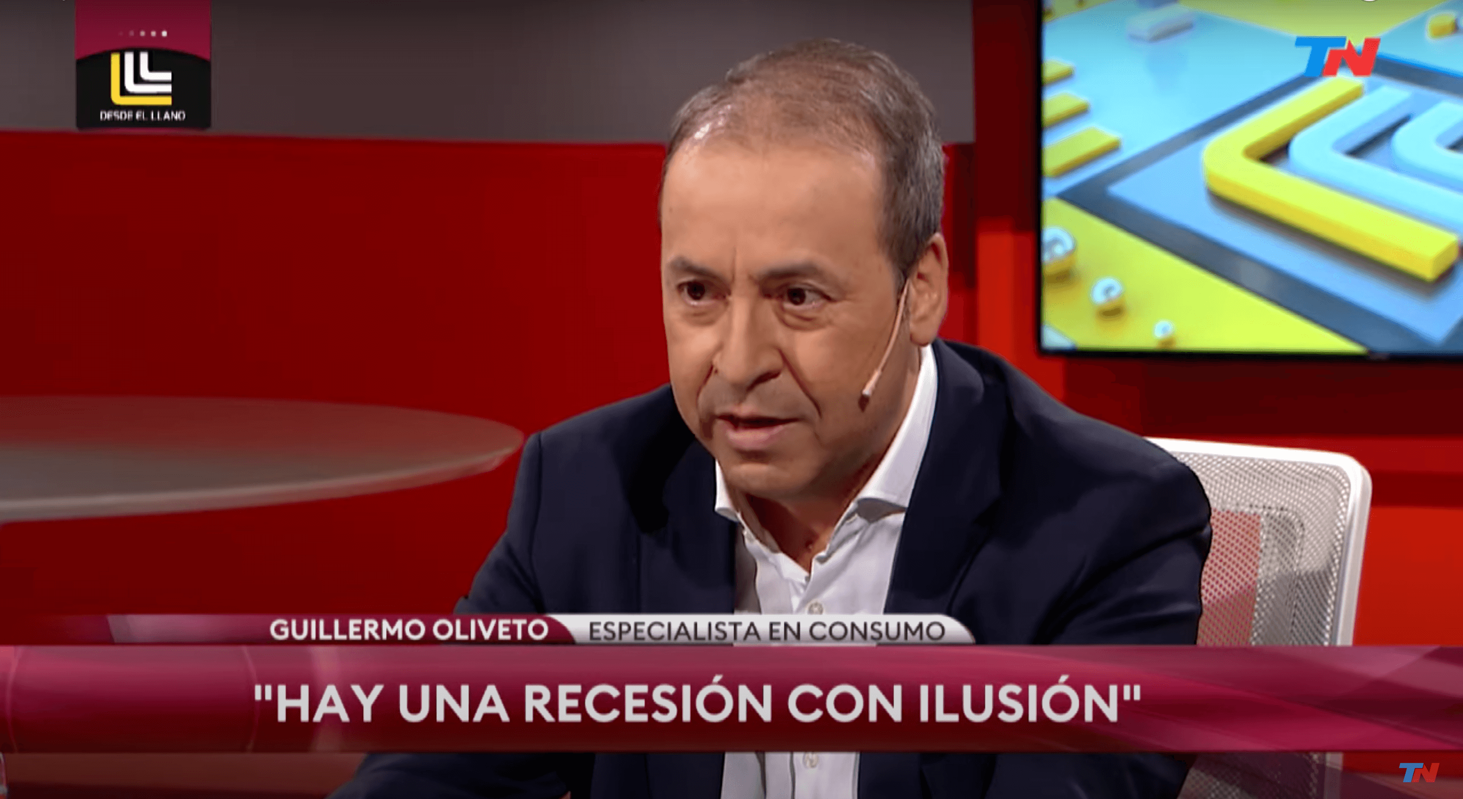 Hay una recesión con ilusión